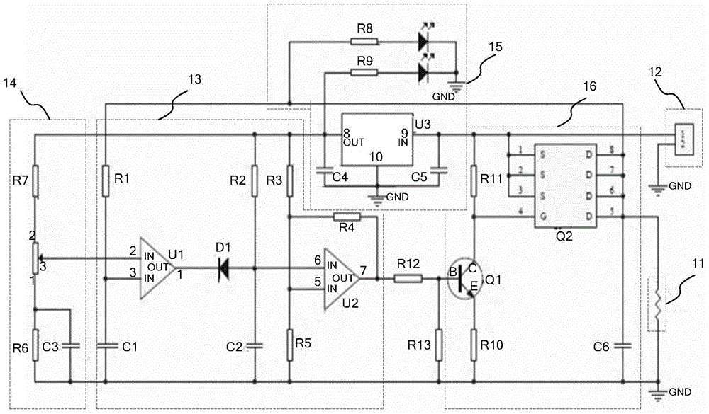 A fast-heating temperature-controlled electric soldering iron