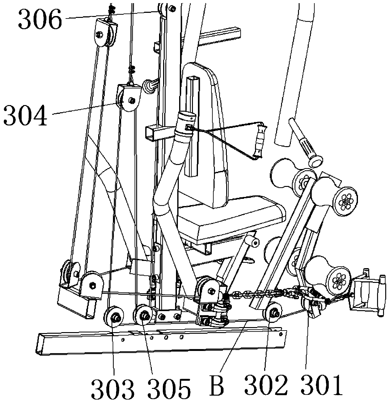 Diversified muscle body functional training apparatus