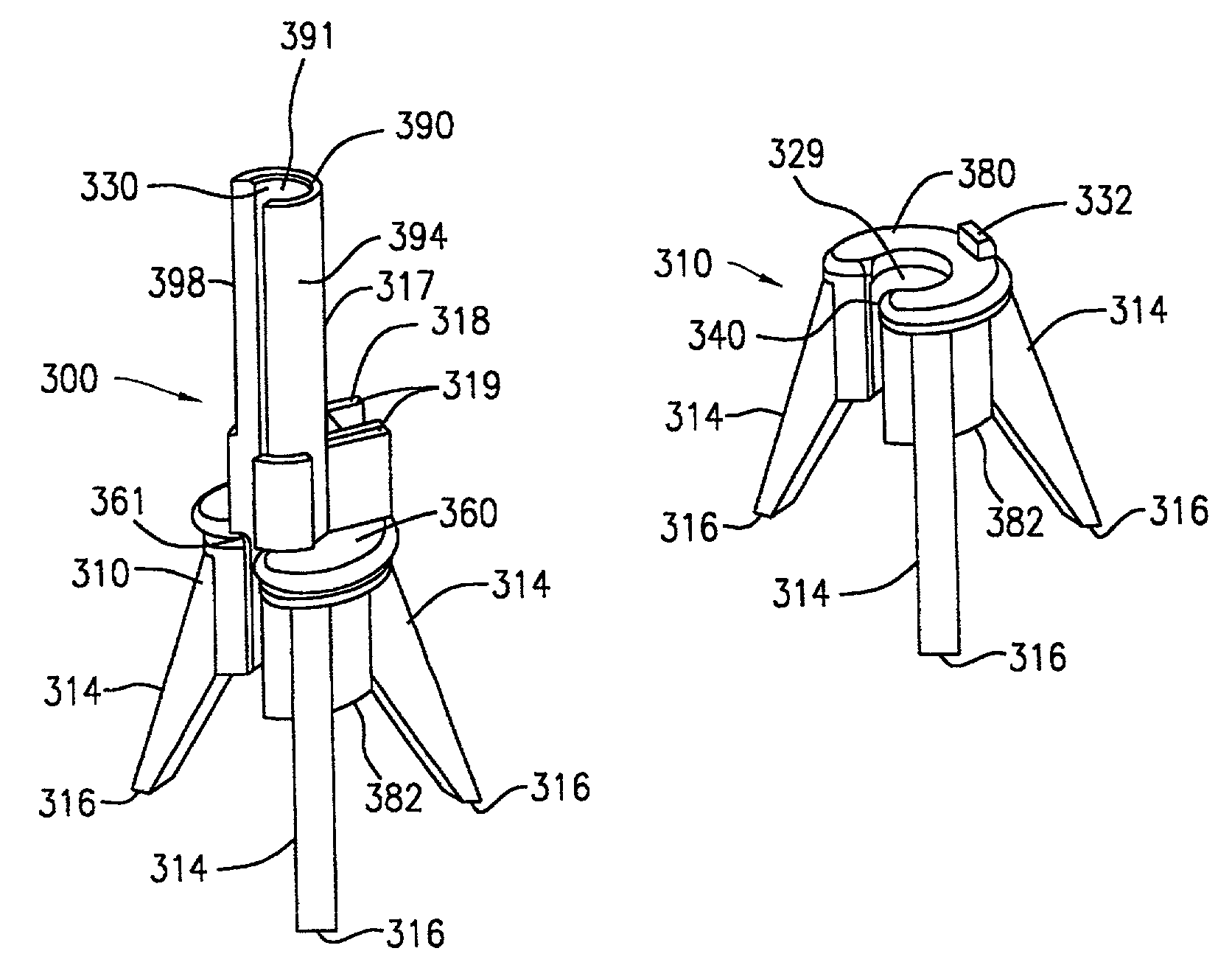 Slotted catheter guide for perpendicular insertion into a cranium orifice