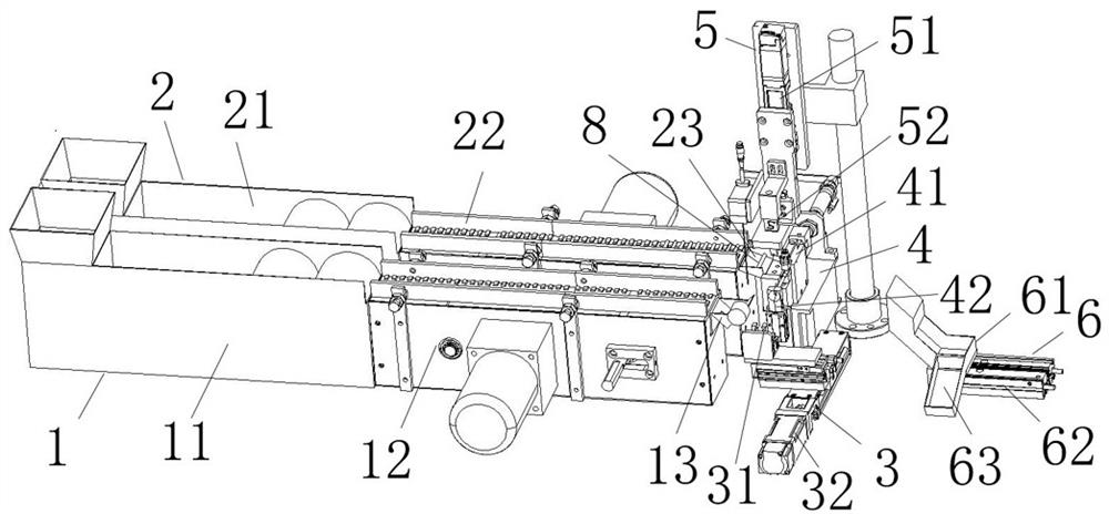 A kind of acupuncture needle automatic packaging device and packaging method