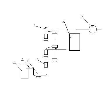 Concentrated acid conveying device