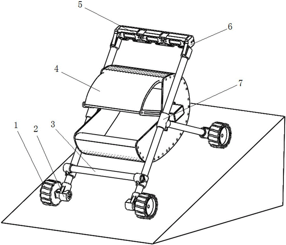 Mobile device with automatic braking function