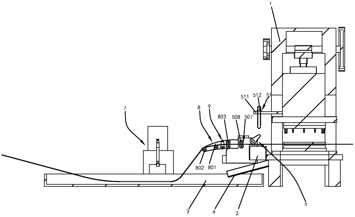 High-precision forging press