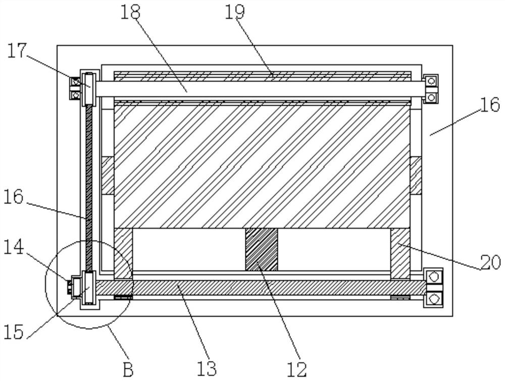 A forklift roof guard with sun protection function