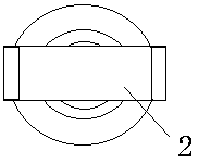 Insulation operating rod for shell type circuit breaker