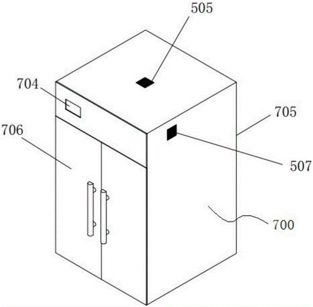 Split type one-to-two Stirling refrigerating variable temperature zone refrigerator