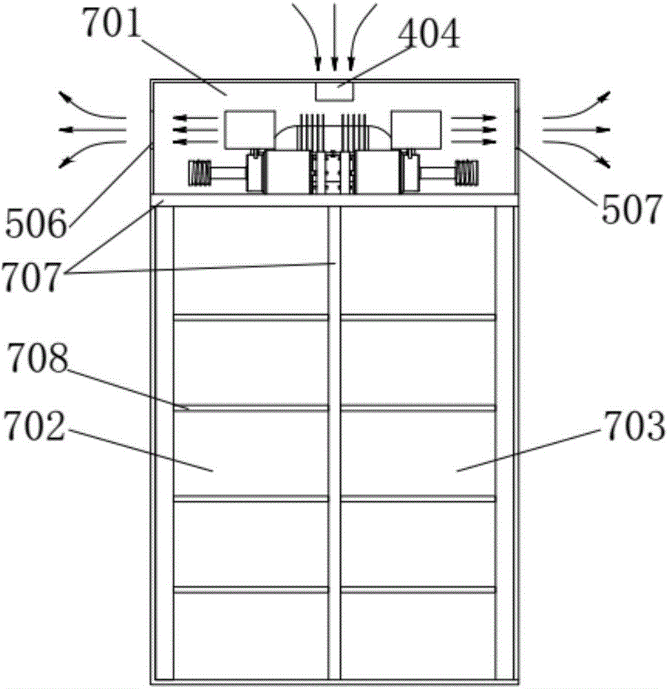 Split type one-to-two Stirling refrigerating variable temperature zone refrigerator