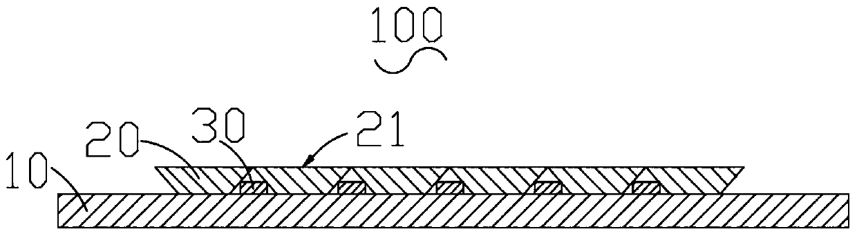 Stretchable display panel and display device