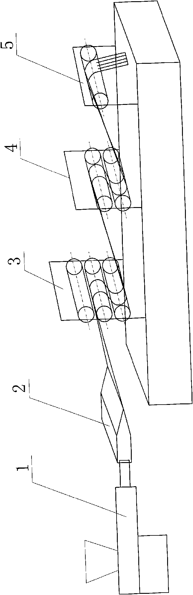 Process for preparing plastic hook fastener