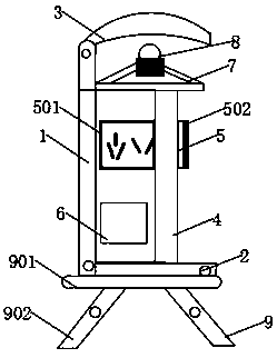 Public electric vehicle movable charging pile