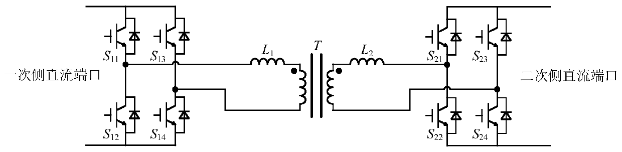 Power electronic transformer topology with power self-balancing capability and control method thereof