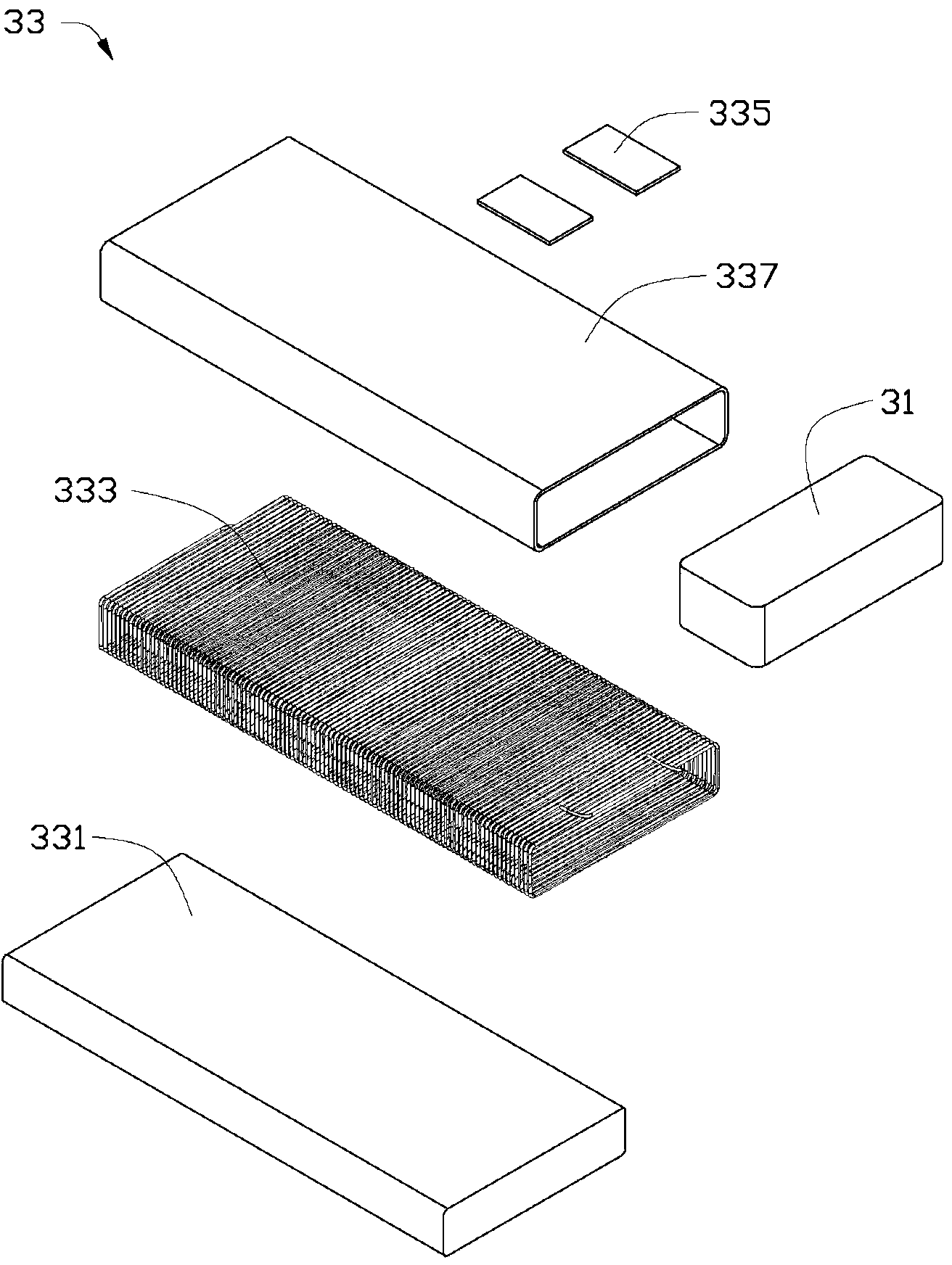 Wireless charging type portable type electronic device and matched charging device