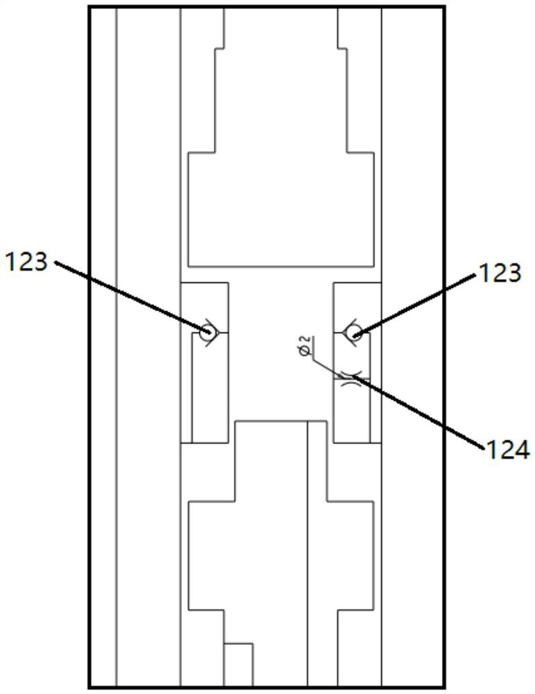 Double-piston-rod hydraulic oil cylinder