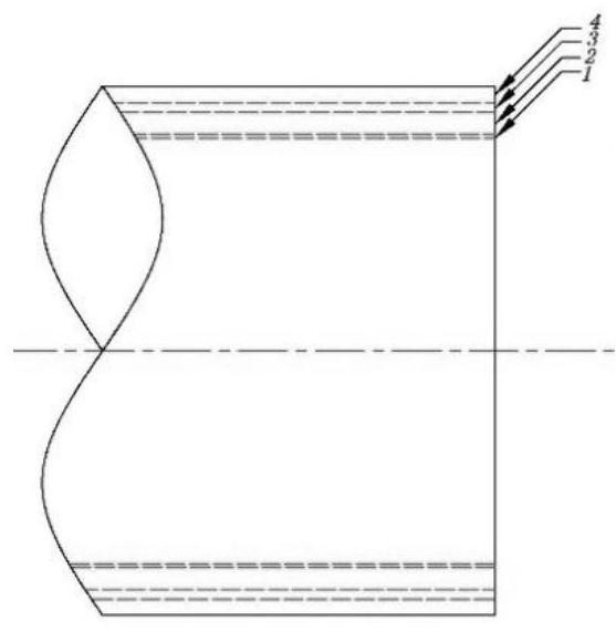 High-cost-performance stainless steel composite pipeline