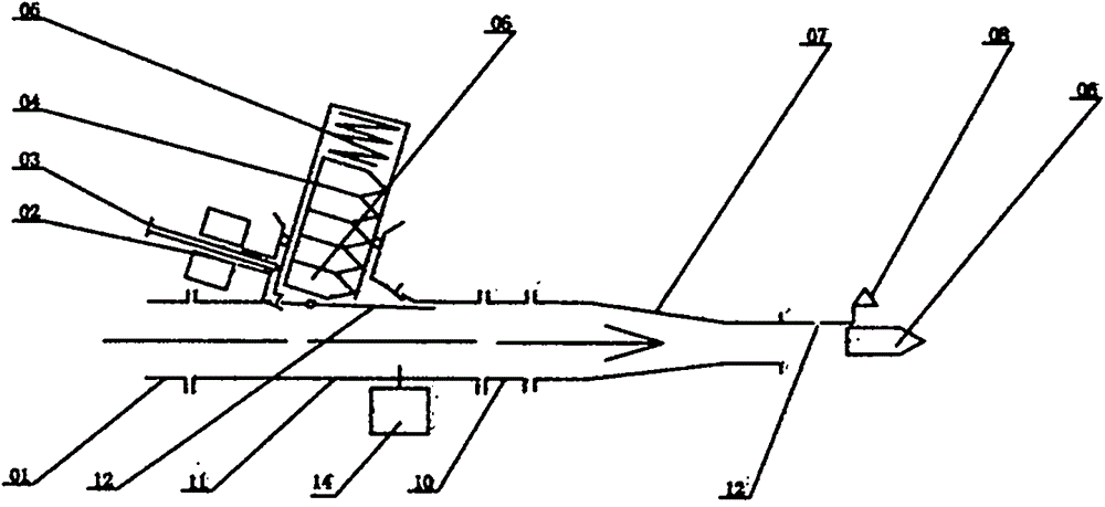 Device for real time emission of fire extinguishing bomb by fire-fighting lance