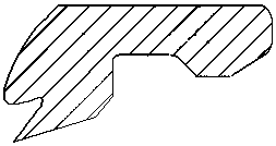 Tapered roller bearing inner ring and outer sleeve oil groove machining process