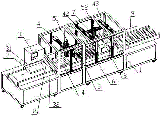 An ultrasonic automatic food cutting production line