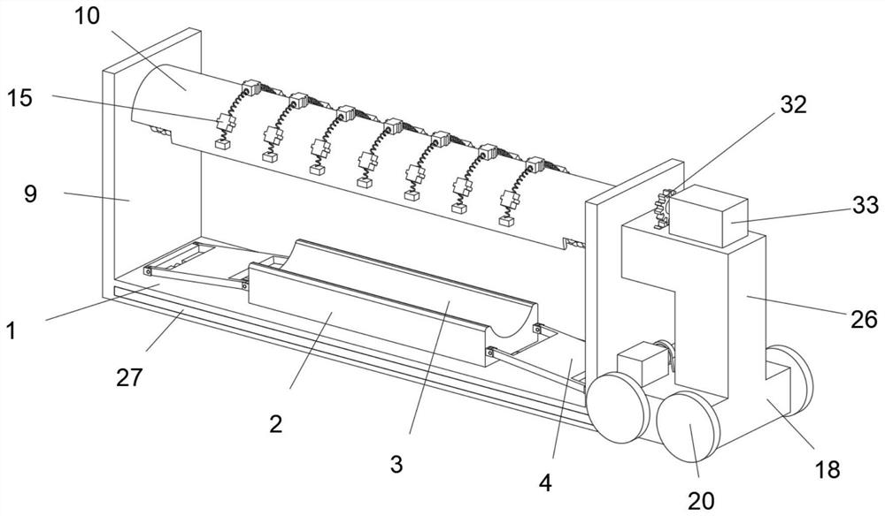 Pipe maintenance device capable of removing corrosion rust of inner wall gullies