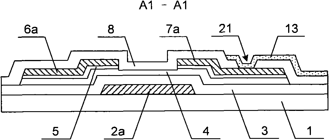 TFT-LCD array substrate and manufacturing, detecting and driving methods thereof