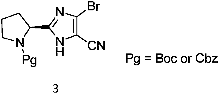 Acalabrutinib and synthesizing method for intermediate thereof