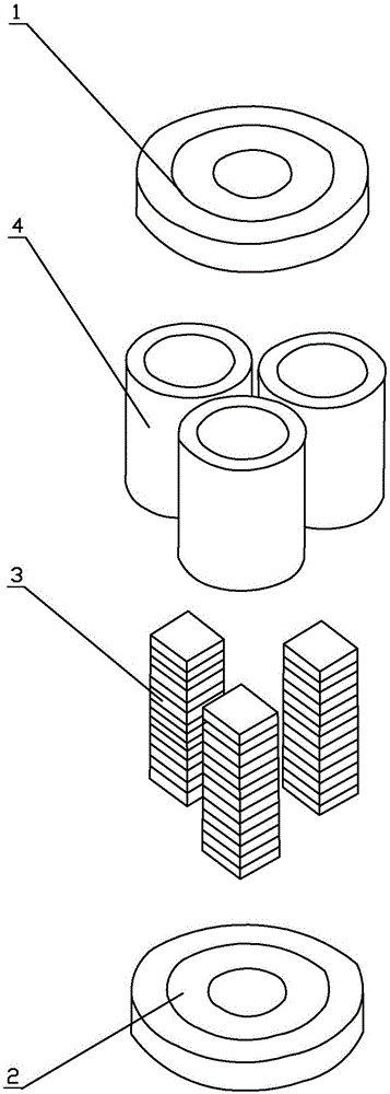 Energy-saving type transformer and manufacturing method thereof