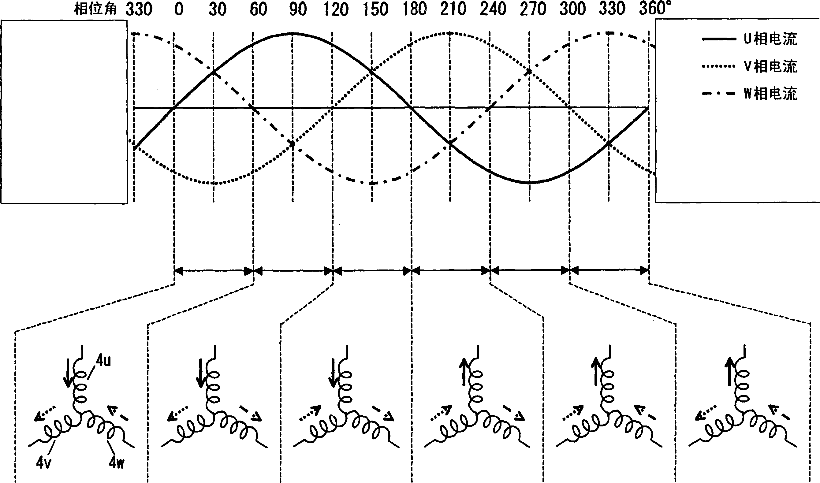 Drive device for motor and air conditioner using same