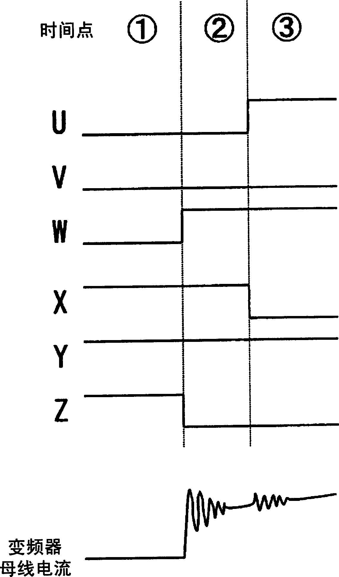 Drive device for motor and air conditioner using same