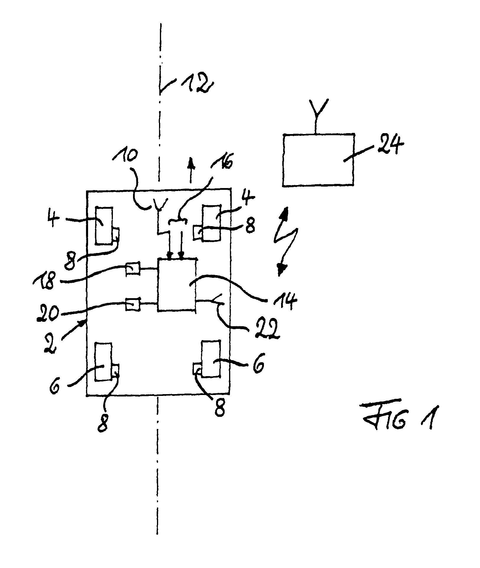 Method for guiding a vehicle along a predetermined path as well as vehicle and system for performing crash-tests