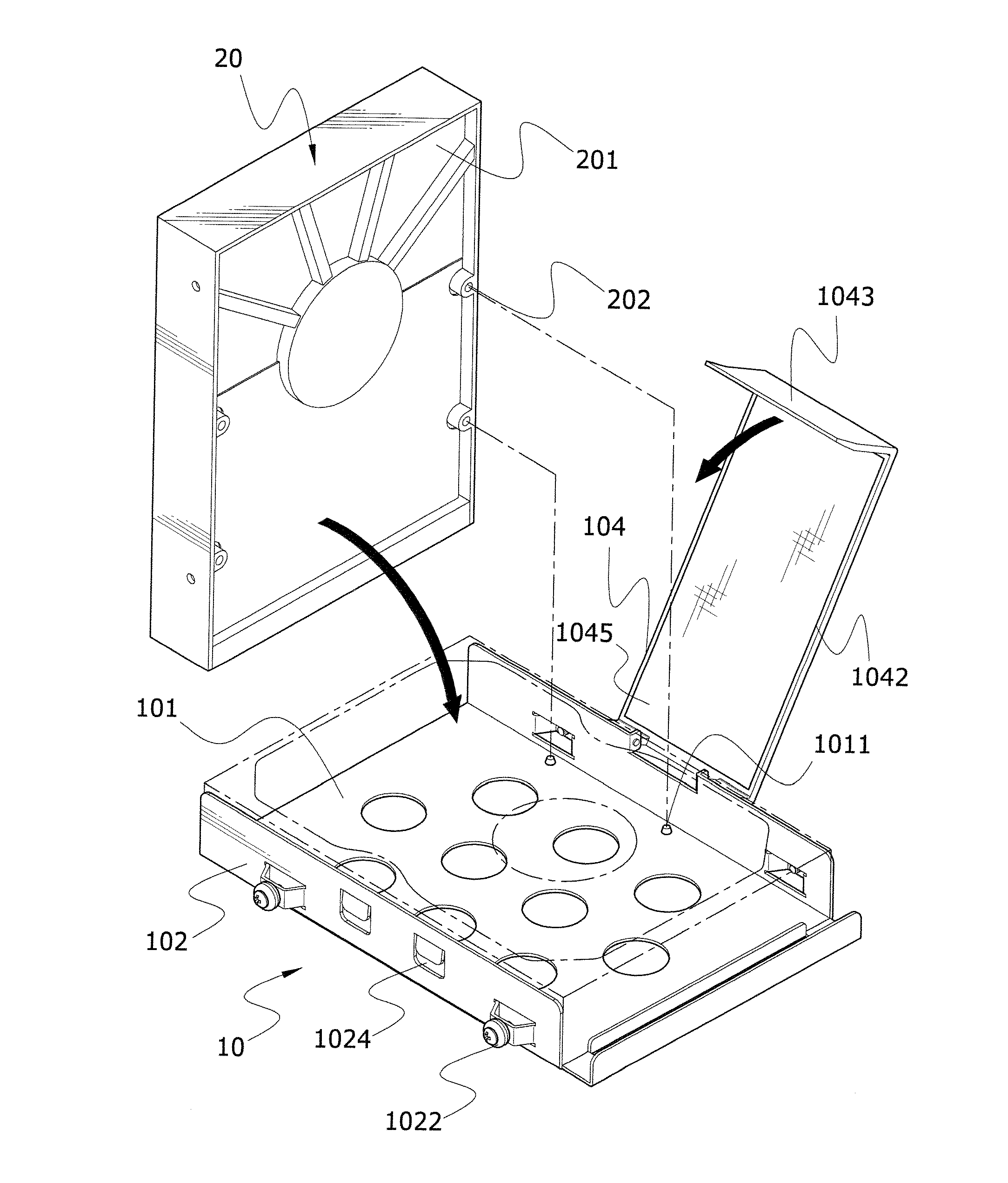 Disk Drive Case