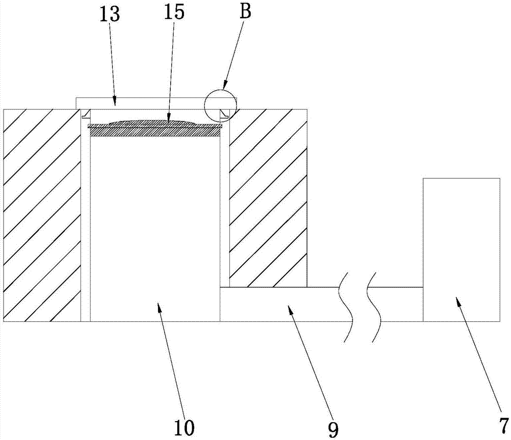 Water permeable asphalt road surface and construction method thereof