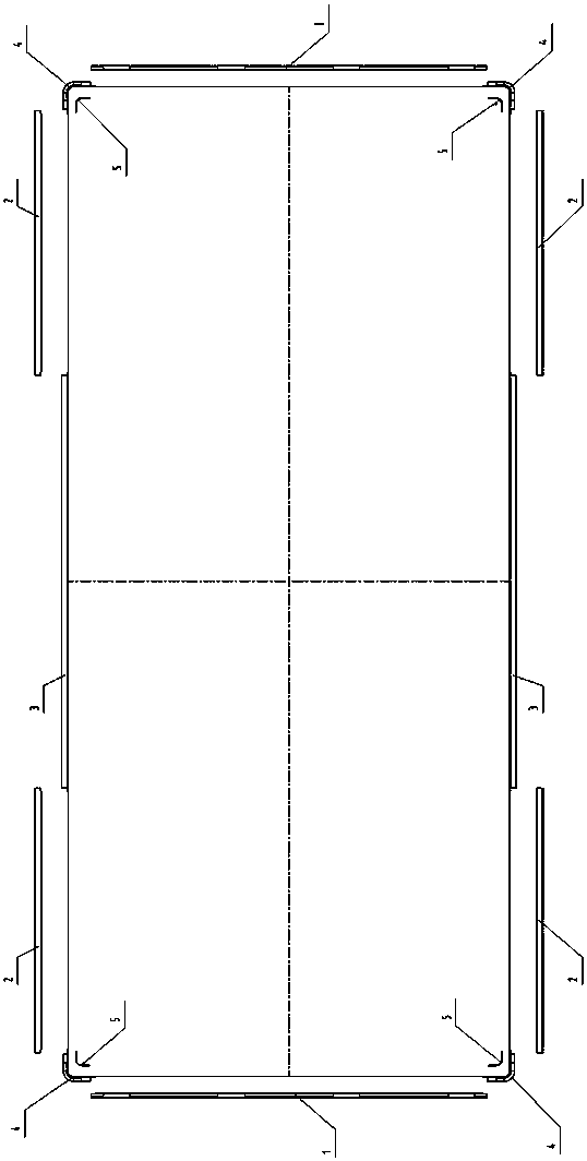 A self-compacting concrete aluminum alloy edge-sealing formwork for ballastless track