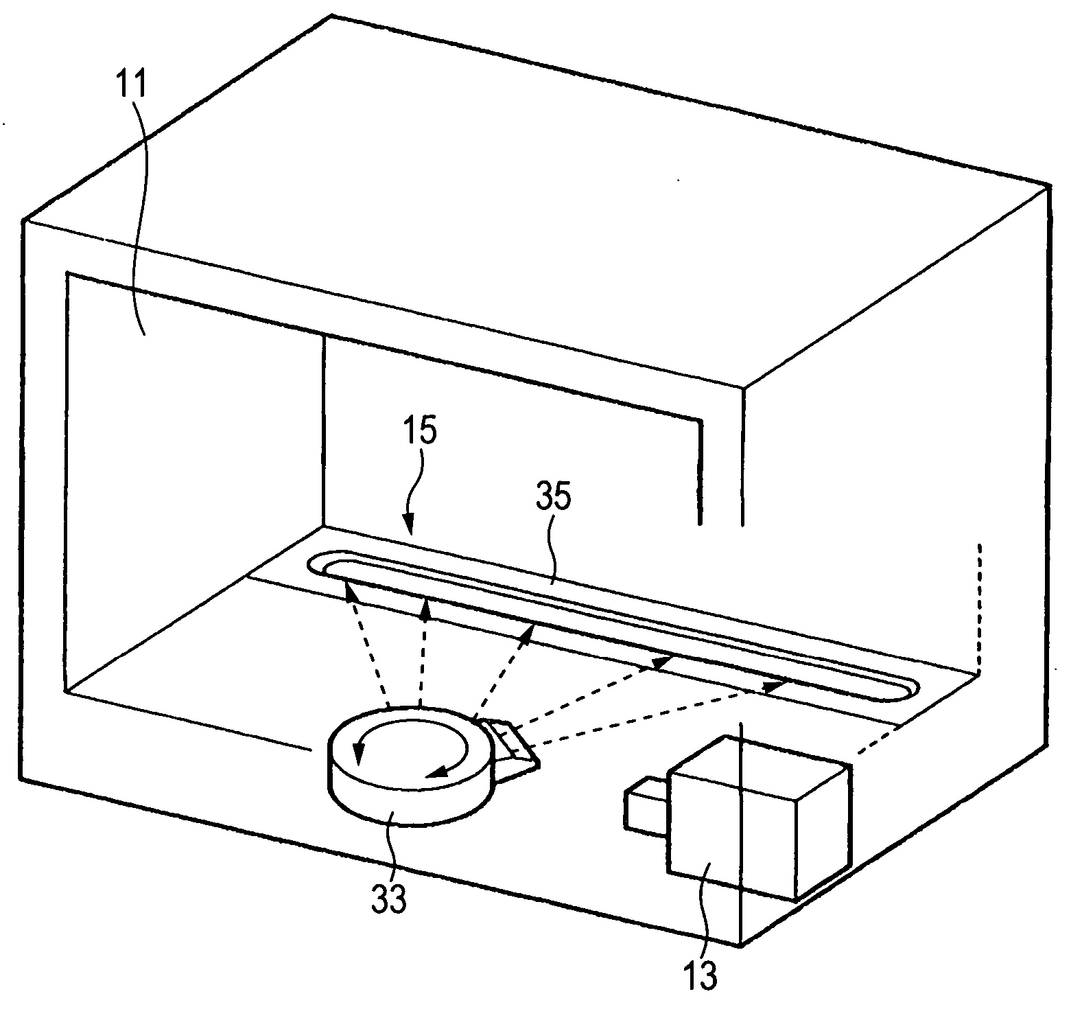 High frequency heating apparatus with steam generating function