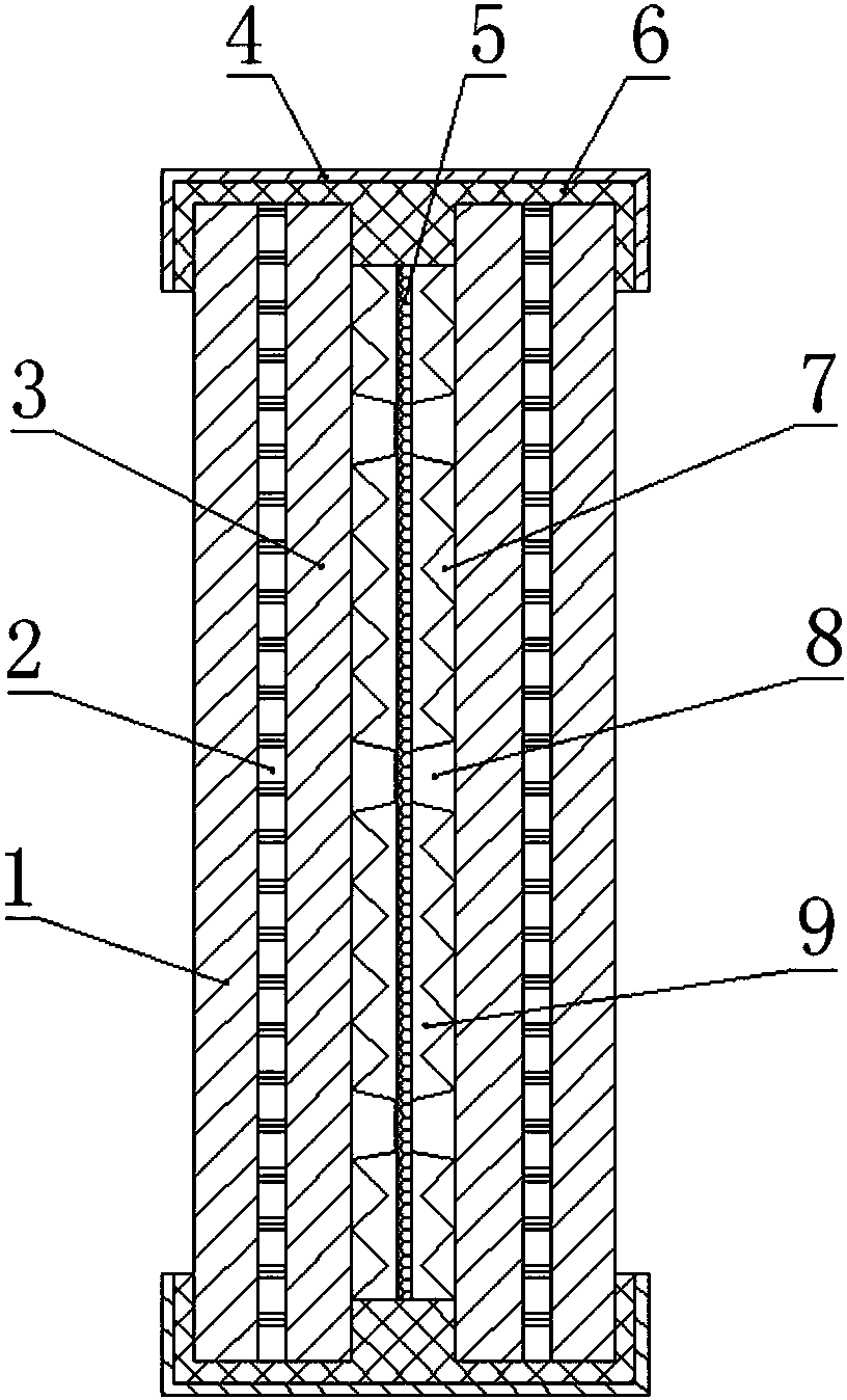 Anti-deformation building glass