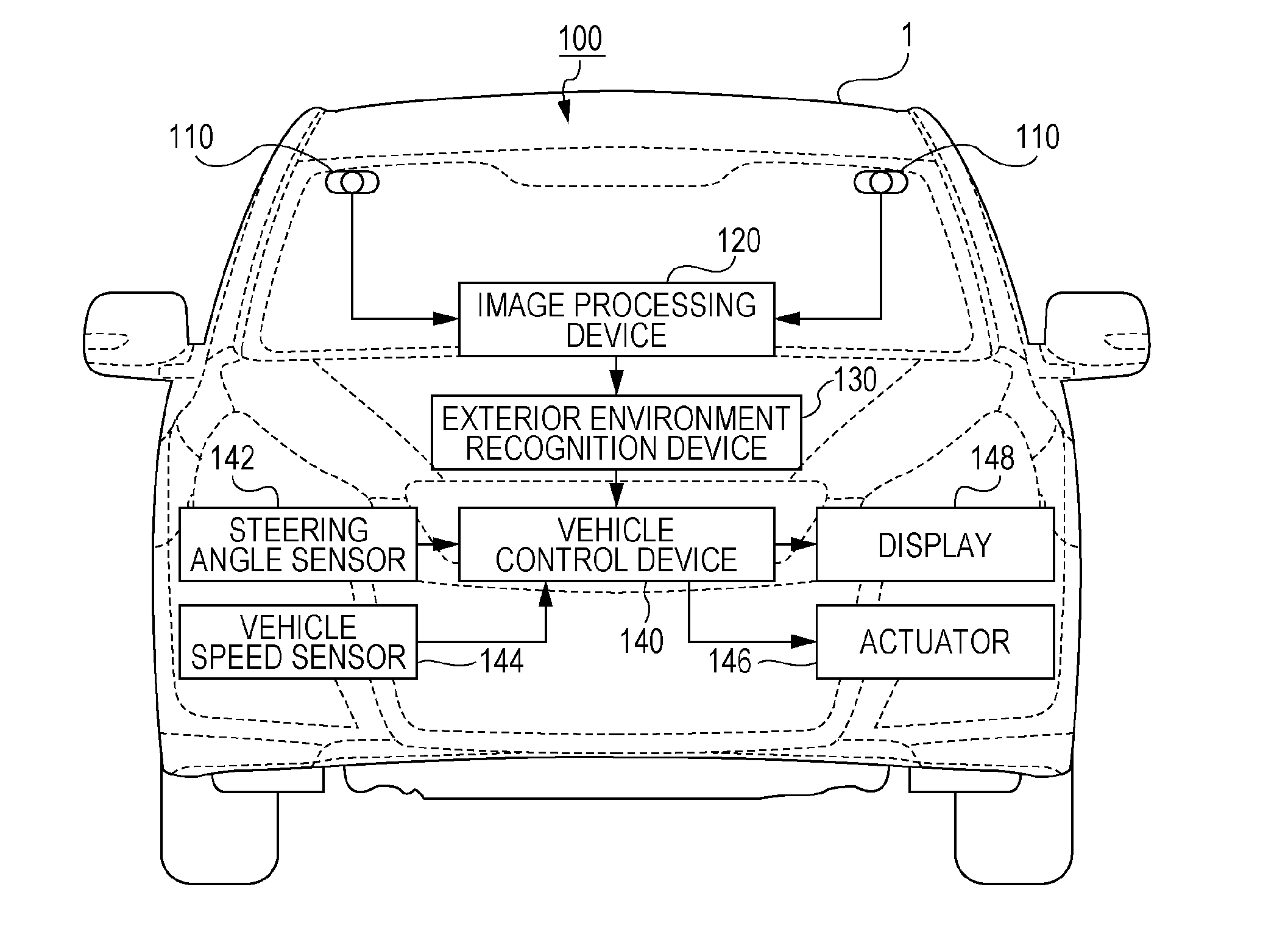 Exterior environment recognition device