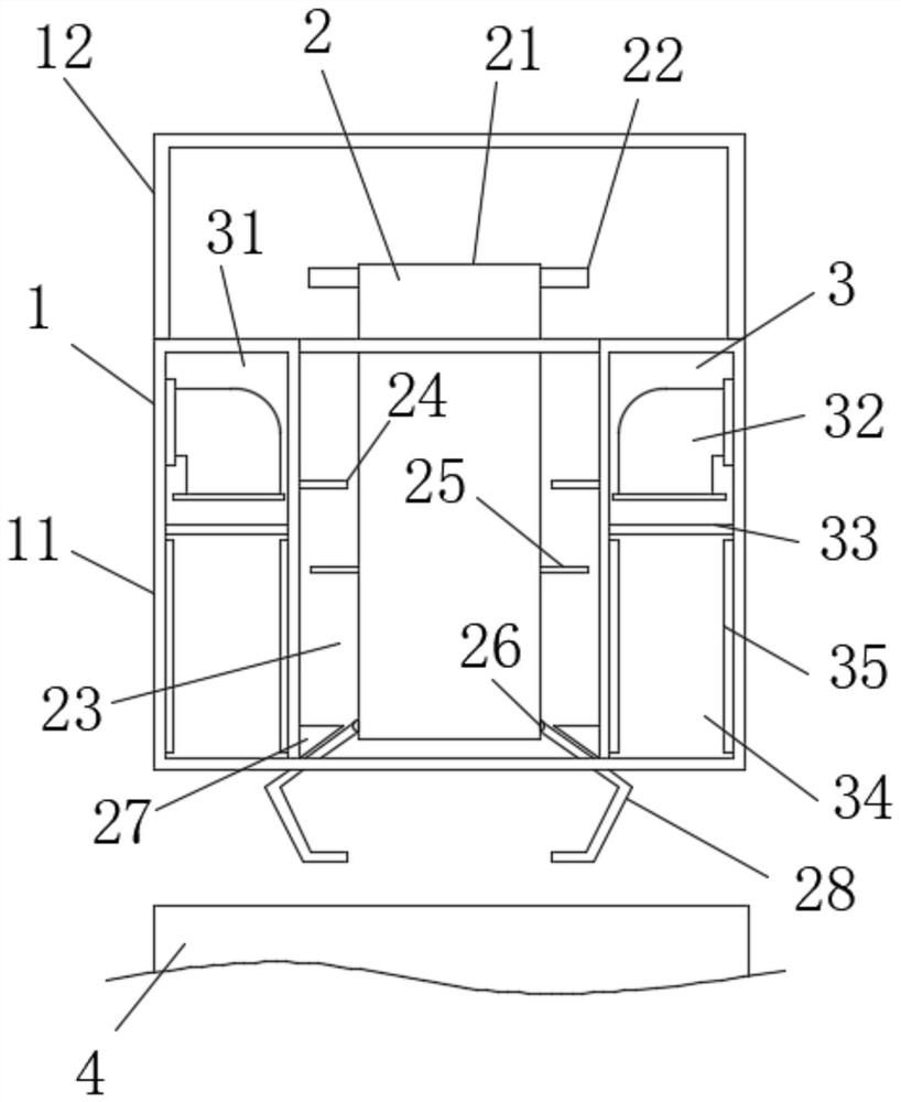 SOP packaging integrated circuit chip dismounting device