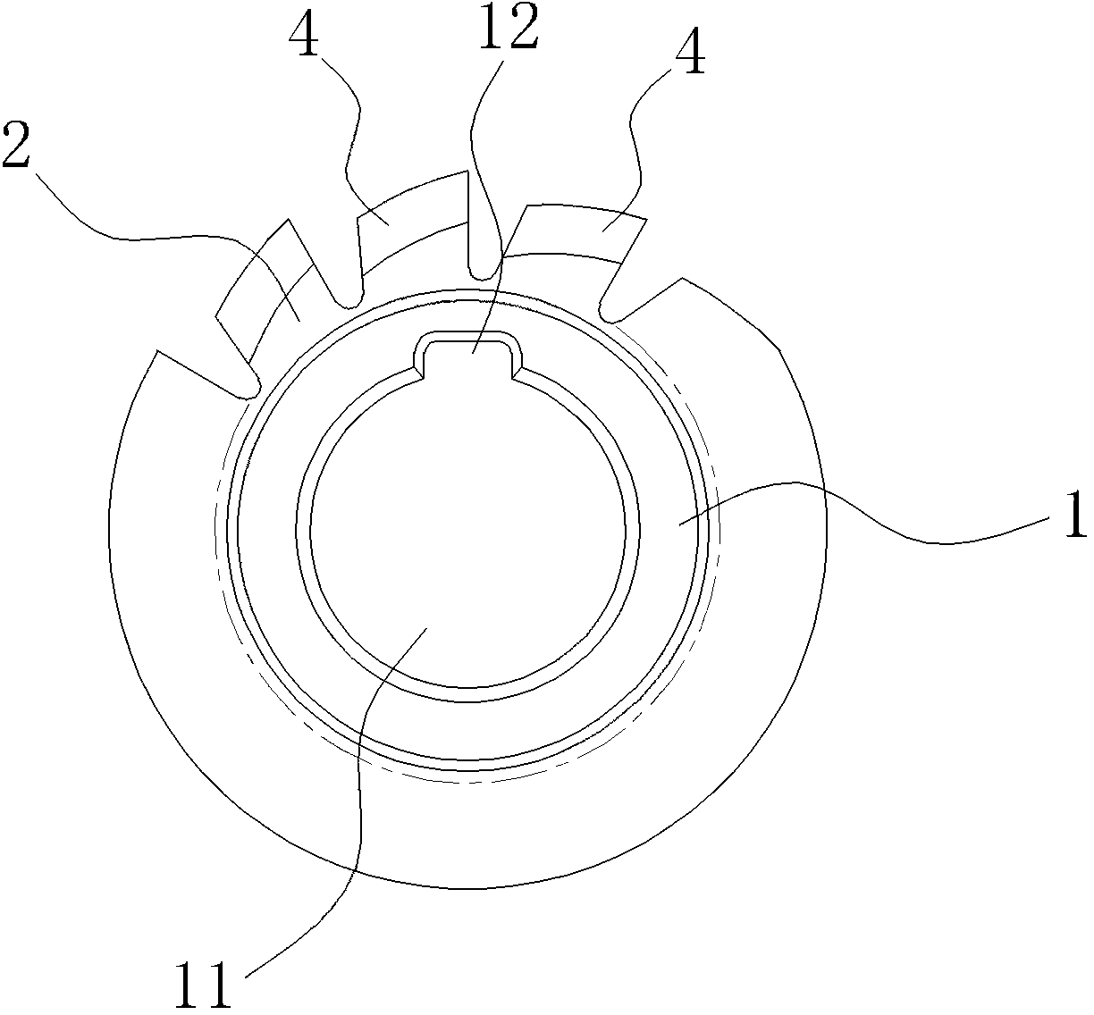 Special-shaped hobbing cutter for machining gear shaving cutter