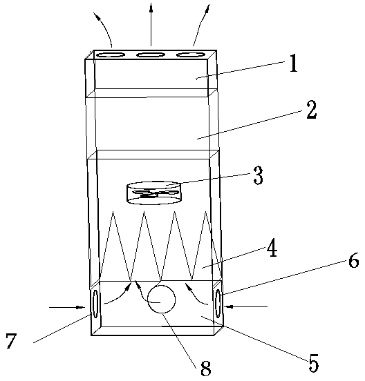 Fresh air integrated type air purifier