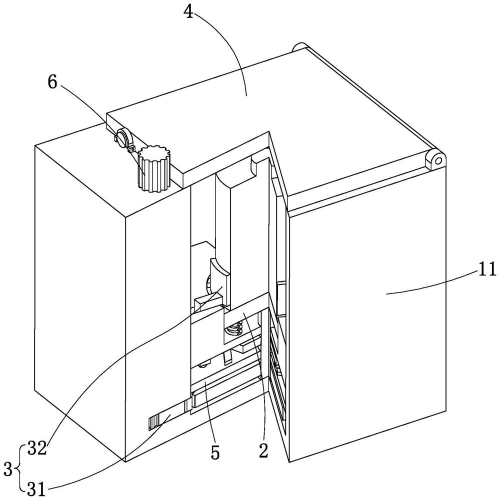 Stable box for lithium batteries