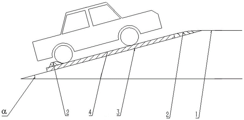 Inclined-shaft type parking lot