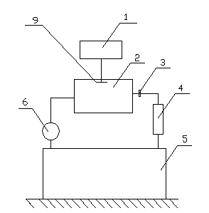 Method for measuring radon emanation rate by adopting two-stage method