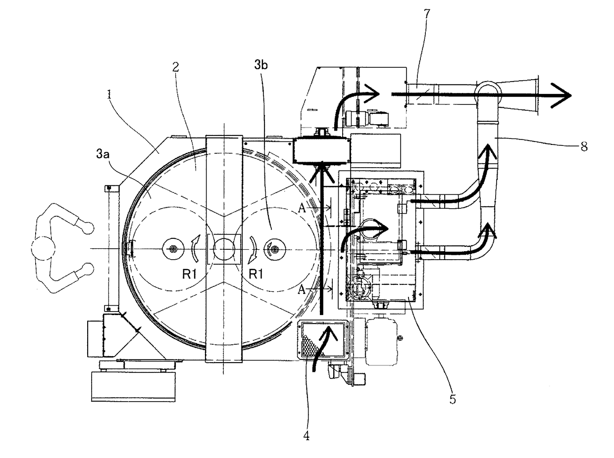 Shot-blasting apparatus