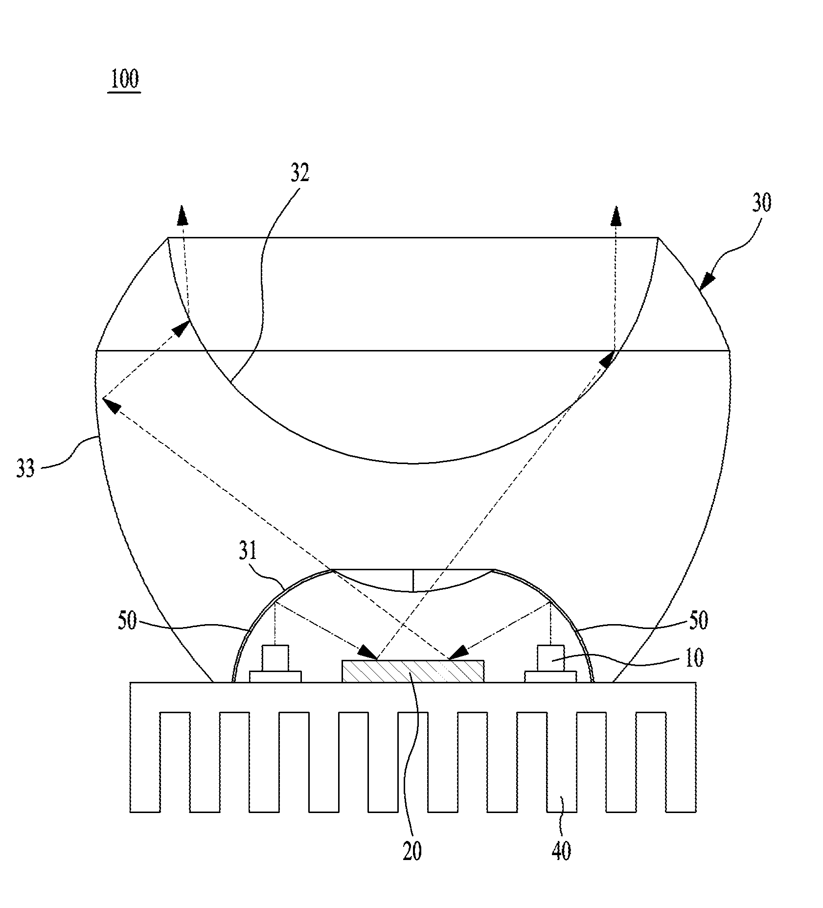 Laser light source device