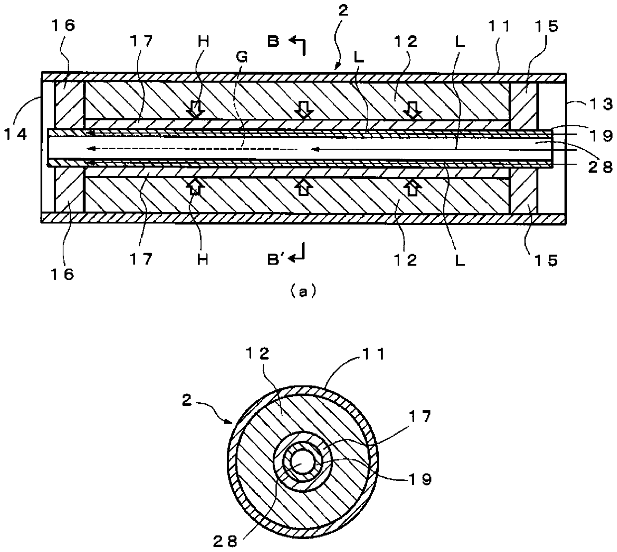 Heat storage container and heat storage device including heat storage container