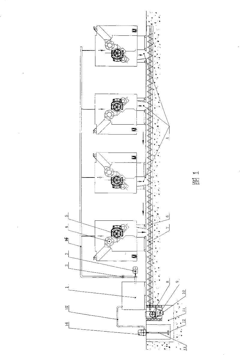 Coolant circulation energy-saving device for automatically recovering aluminum scraps