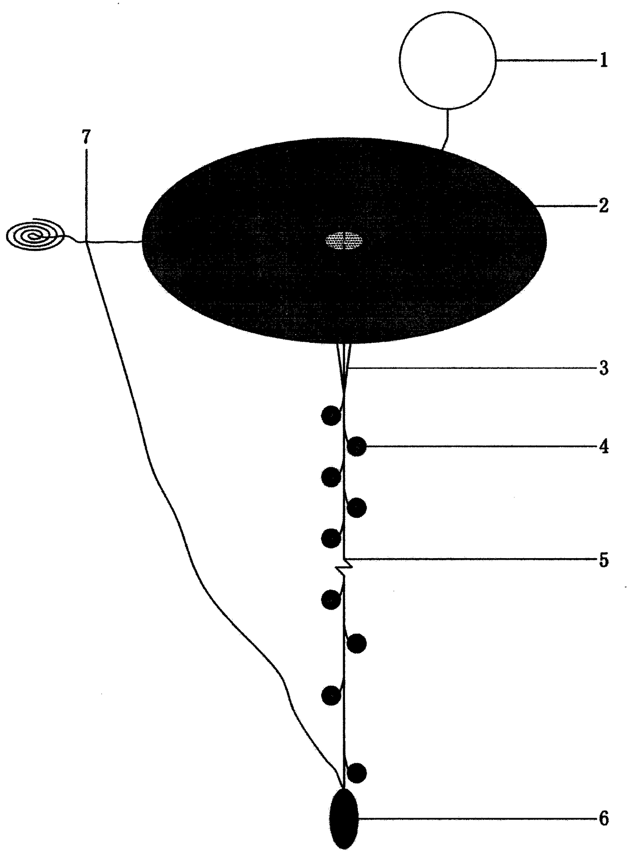 A kind of duckweed type embankment loophole sealing method