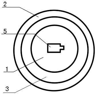 Two-piece chain soft key lockset