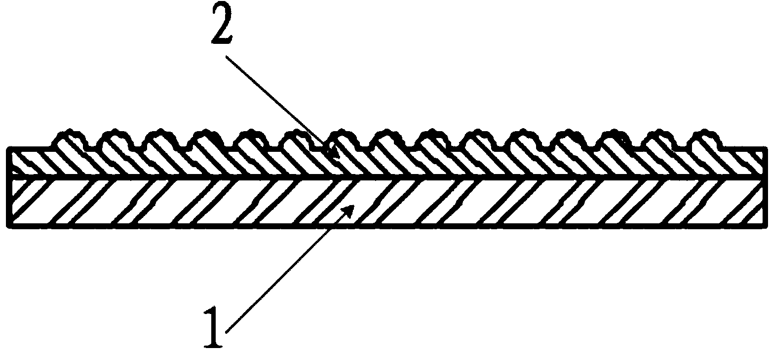 Light guide plate substrate and manufacturing method thereof