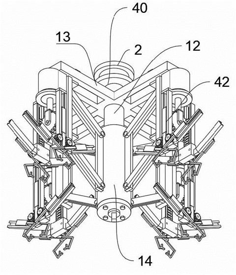 Big data server case dust removal device