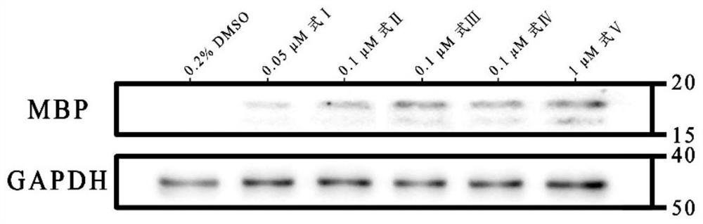 Application of compounds in preparation of medicine for treating and/or preventing demyelination diseases