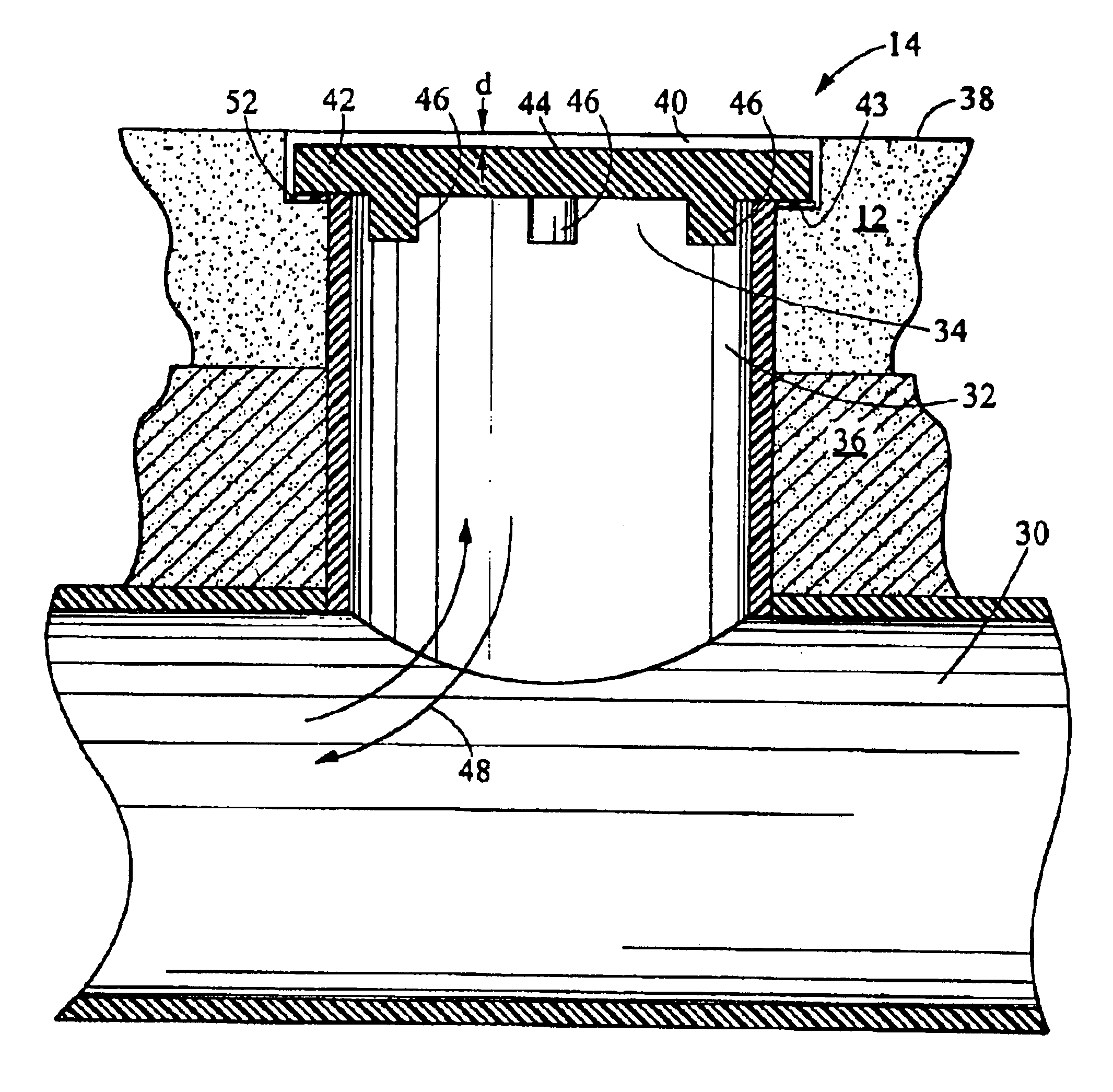 Apparatus for aerating a particulate material